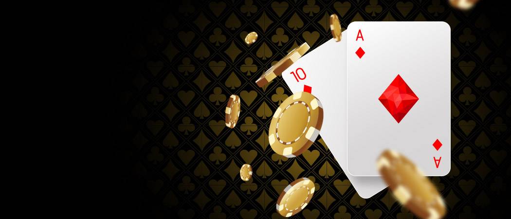 DIVE-IN TO BLACKJACK ALL CARDS ON DECK FOR A GAME OF TWENTY-ONE  
