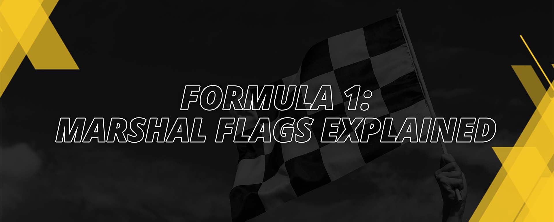 FORMULA 1: MARSHALS FLAGS EXPLAINED