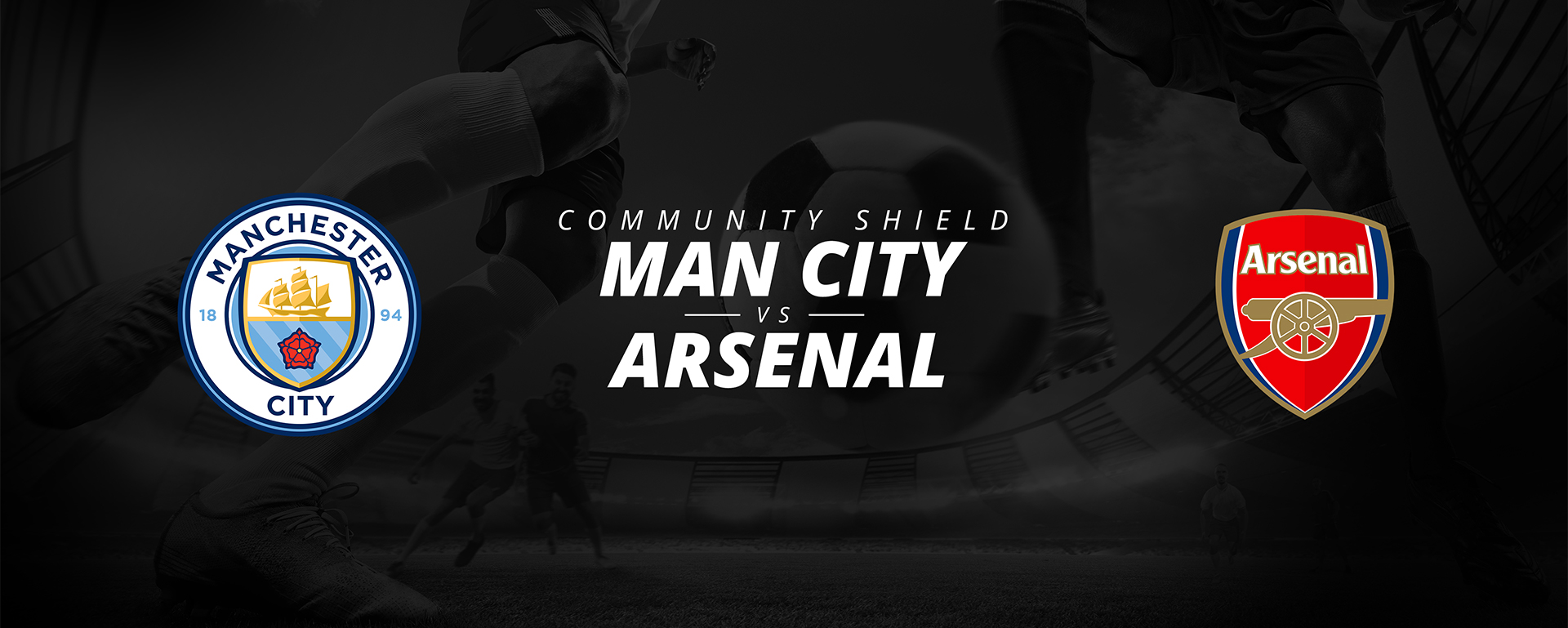 COMMUNITY SHIELD – MAN CITY V ARSENAL